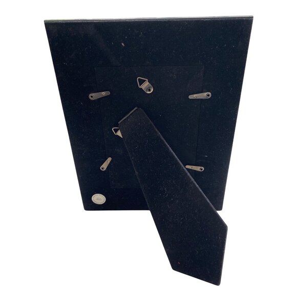 Black Glossy Photo Frame 4" x 6" Picture - Picture 2 of 7